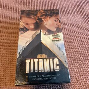 Sealed VHS Titanic Box Set